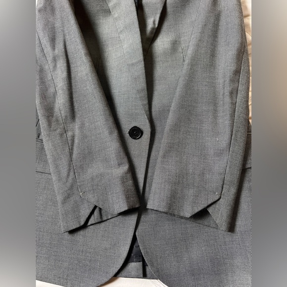 ZADIG & VOLTAIRE VIVA BIS GRAY BLAZER LOVE EMBELLISHED - Picture 9 of 9